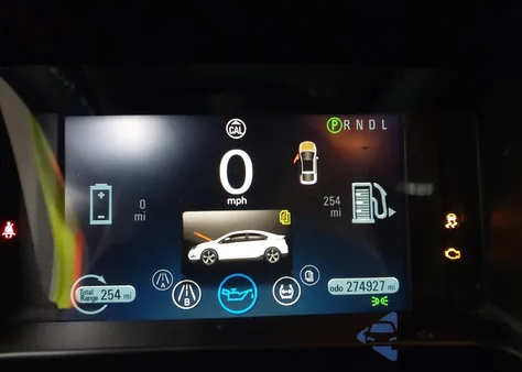 2012 Chevrolet Volt z USA, uszkodzony, nr VIN 1G1RF6E49CU121457